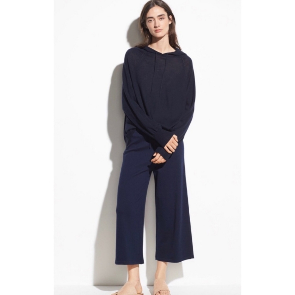 Vince Navy Wide Leg Pants
